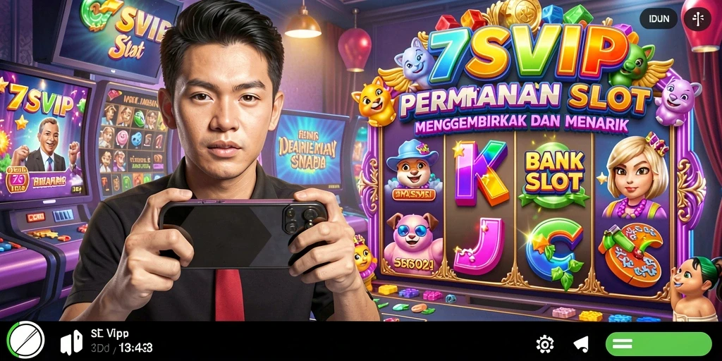 Screenshot gameplay 7SVIP yang menampilkan aksi slot seru.