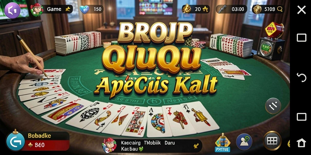 Screenshot gameplay QiuQiu BROJP yang menampilkan aksi seru.