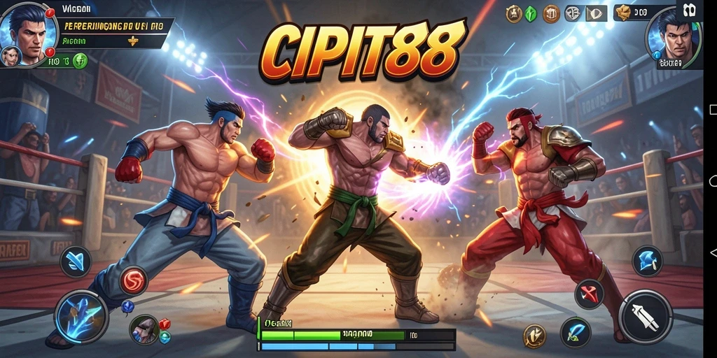 Tampilan aksi seru dari gameplay CIPIT88 yang penuh strategi dan adrenalin.
