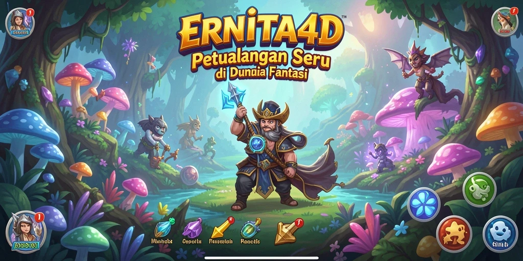 Gameplay seru dan menakjubkan di ERNITA4D.