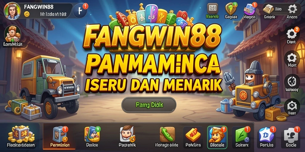Tampilan gameplay yang menarik dan menawan di FANGWIN88.