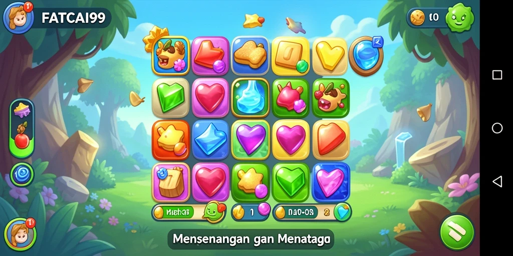 Tangkap keseruan gameplay Match-3 di FATCAI99.