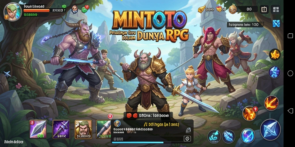 Tampilan gameplay MINTOTO yang menegangkan dan penuh aksi.