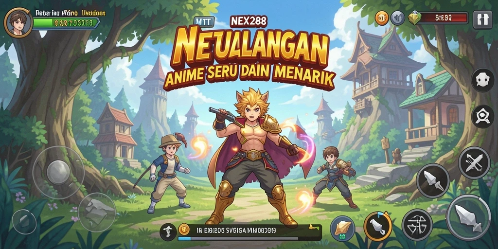 Tampilan gameplay NEX288 yang memikat dan penuh warna.