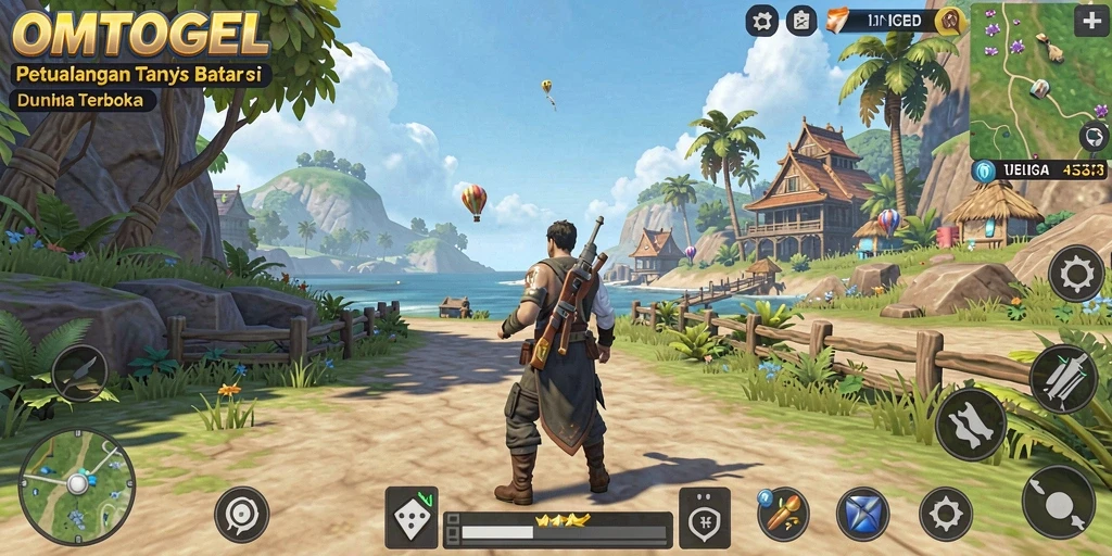 Gameplay menarik dalam dunia terbuka yang luas.