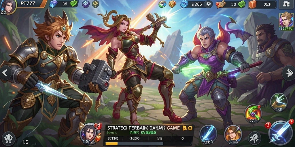 Tampilan gameplay menegangkan dalam PT777 dengan taktik strategis yang mendebarkan.
